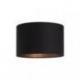 RON 40/25 abażur Polycotton czarna/folia miedziana max. 23W