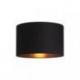 RON 40/25 abażur Polycotton czarna/folia miedziana max. 23W