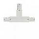 EUTRAC T łącznik lewy biała  230V
