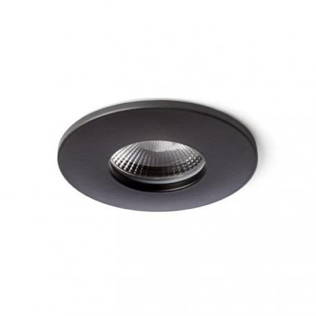 WATERBOY R  czarna matowa   230V LED 10W 40° IP65  3000K