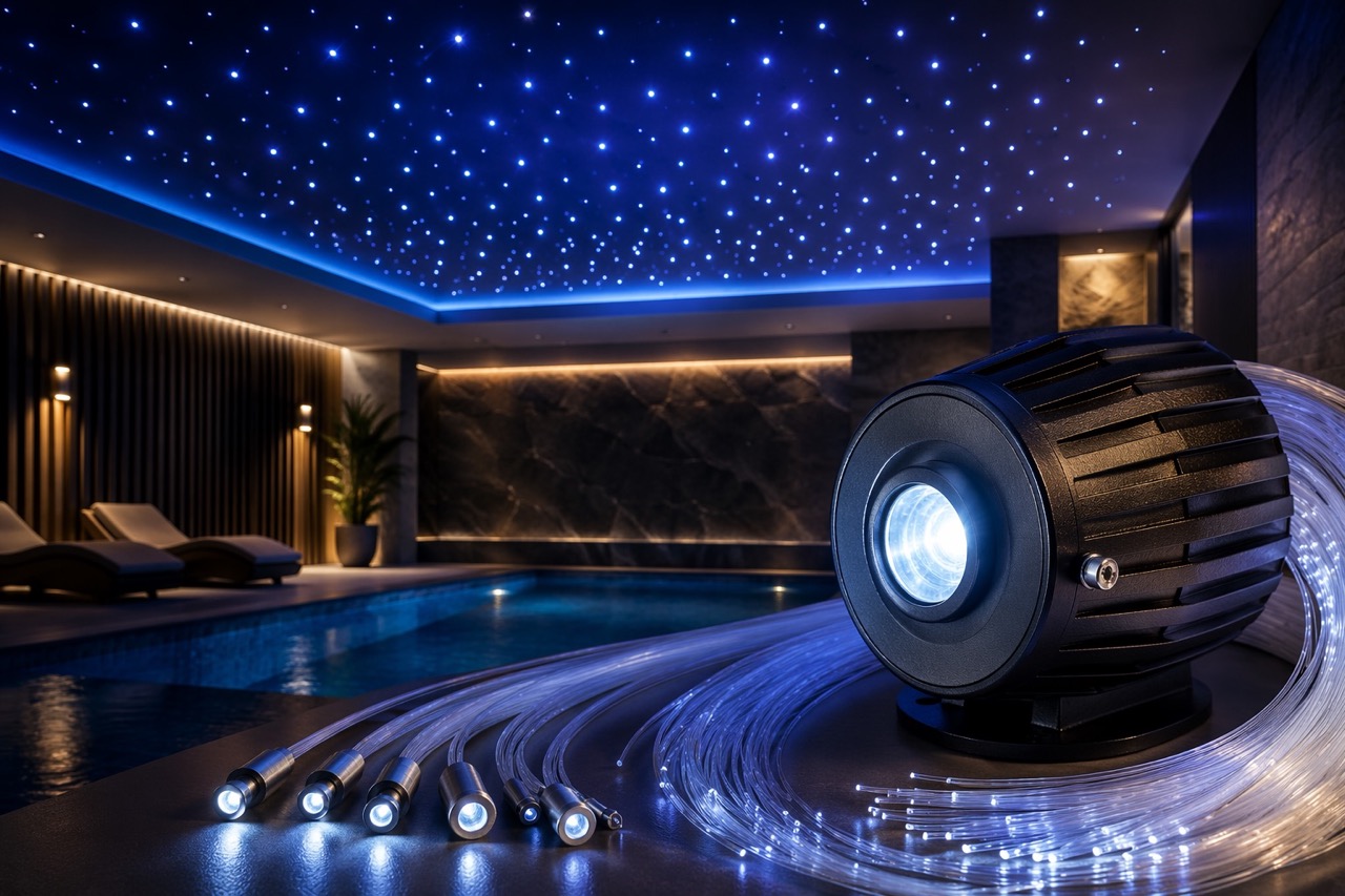 Jak zaprojektować system oświetlenia światłowodowego – kompletny poradnik