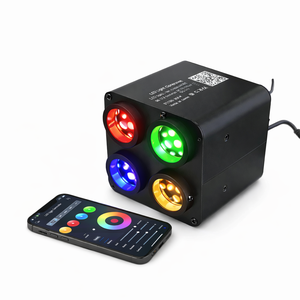 Nowość! Nowoczesny, wielozadaniowy generator świetlny M-036 RGBW